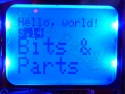 Display LCD Nokia 5110/3310 with blue backlight